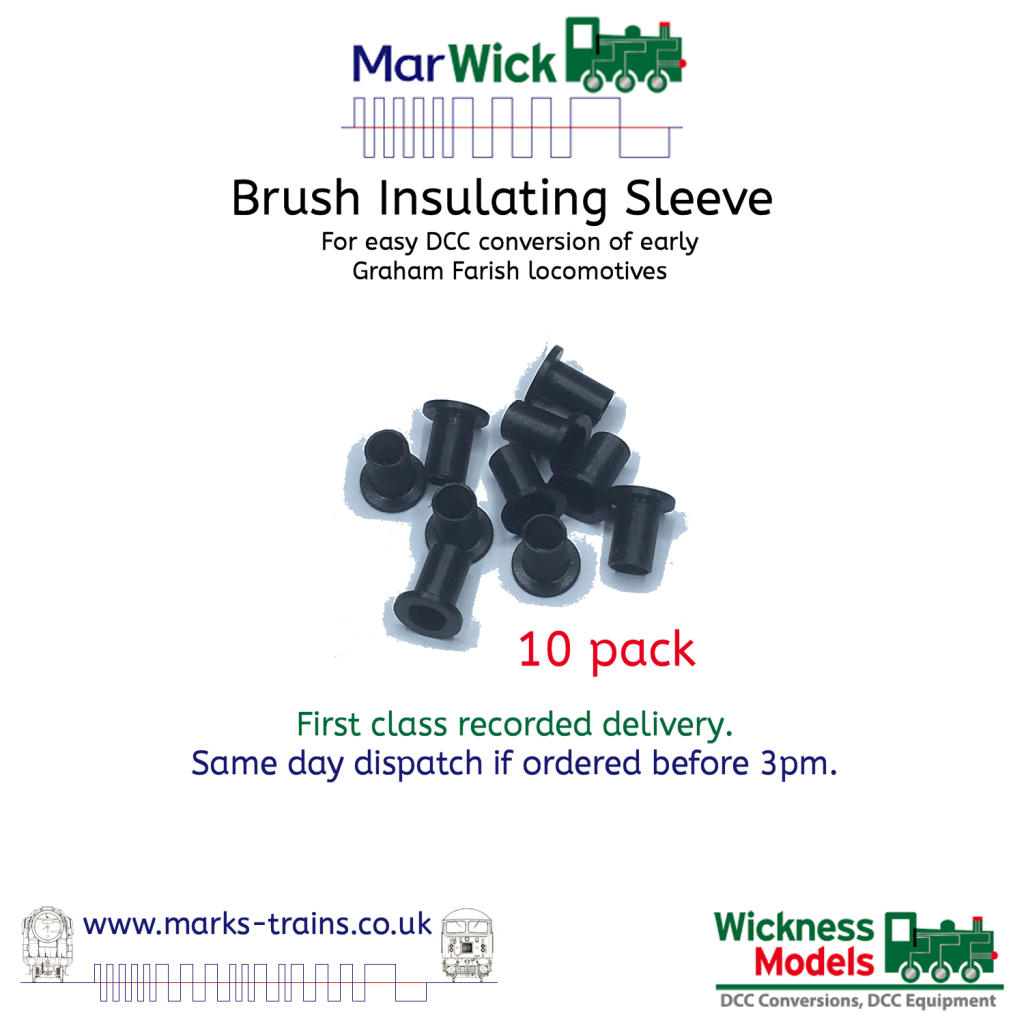 'MarWick' Brush Insulating Sleeve: Bulk pack of 10