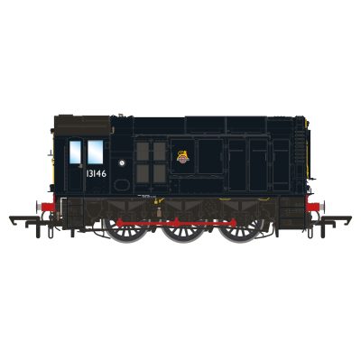 Accurascale OO Class 10 Shunter - 13146 BR Black