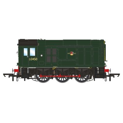 Accurascale OO Class 10 Shunter - D3450 BR Green