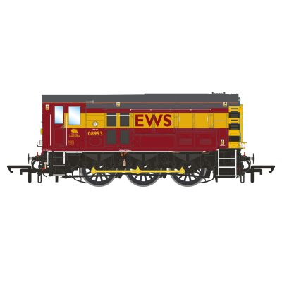 Accurascale OO Class 08 Shunter - 08993 EWS Maroon
